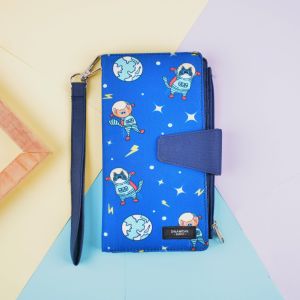 Zane Star Fall - Dompet kartu lipat wanita pria dompet panjang cowok donpet cewek Dinamican Supply