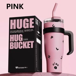 Vacuum Insulated Stainless 1200ml Thermos Cangkir Tumbler Minum Portable Botol Car Cup