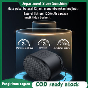 Audio Bluetooth nirkabel rumah speaker kecil interkoneksi ponsel portabel subwoofer kecil bass super berat volume besar kualitas suara tinggi portabel mini luar ruangan audio interkoneksi TWSSoundcore dengan Suara Loud Stereo Bass Kuat Mic