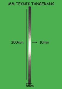 Spi 6 mm 6x10x300 6x6x50  6x6x300 Spie Pengunci Pully Sepi Penahan Puli Pengencang Kunci Pulley