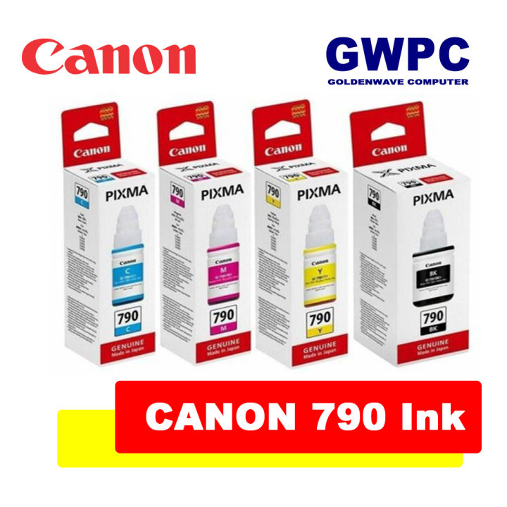 Canon GI790 Genuine Ink Bottle GI 790 GI790 Lazada PH