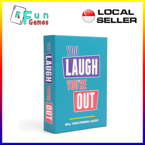 [SG STOCK] You Laugh You're Out - The Official Family Game Where If You ...