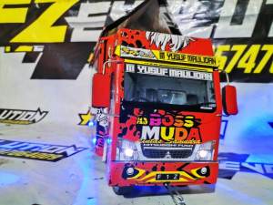 mainan truk oleng JUMBO bisa riques foto dan nama