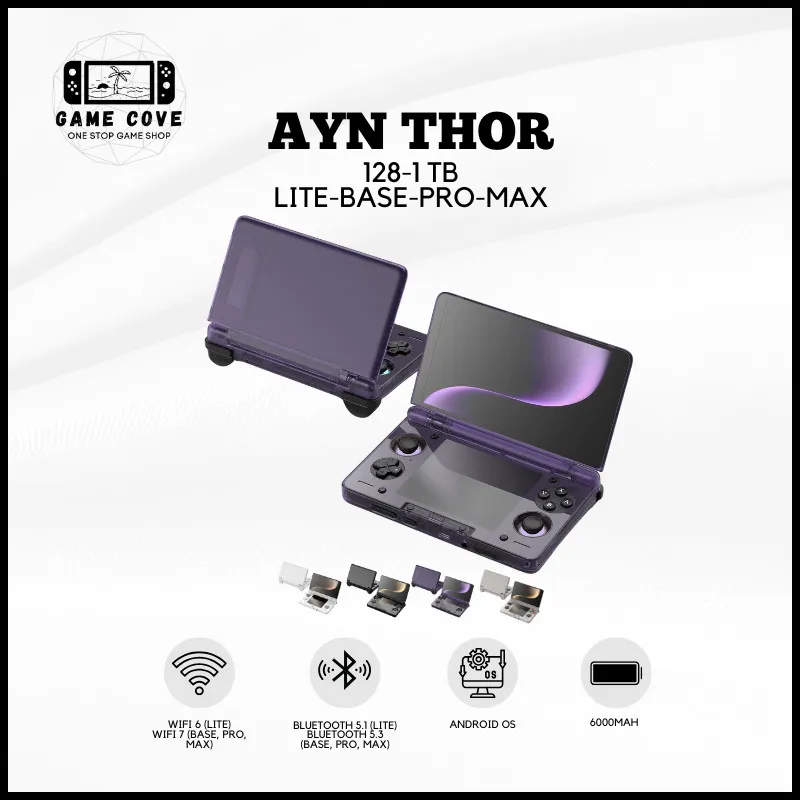 AYN Thor Pro 12GB+256GB レインボー Video Game Toys 【公式通販】