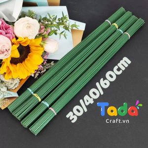 Kẽm Cành Làm Hoa Len Hoa Nhựa Hoa Sáp Dài 304060cm
