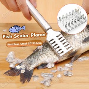 Fish Scale Remover Stainless Steel Scaler Planer Cover Creative Kitchen Tools