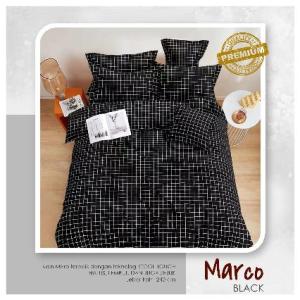 sarung kasur resleting Aesthetic 180x200 tinggi 20 cm bahan katun disperse premium / sarung busa resleting 180x200