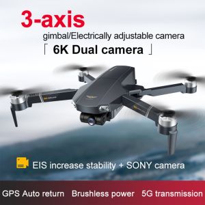 Profesกิมบอล3แกน X20 GPS S พร้อมกล้อง6K HD3-Axis ควบคุมการบินด้วย Wifi FPV มืออาชีพ RC Ss Dron ของเล่นรีโมท