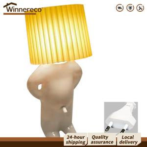 [Winnereco Flagship Mall]โคมไฟ LED สำหรับเด็กห้องนอนดีไซน์น่ารักไฟนอนเด็กชายสร้างสรรค์แสงอ่อนโยนของตกแต่งบ้าน