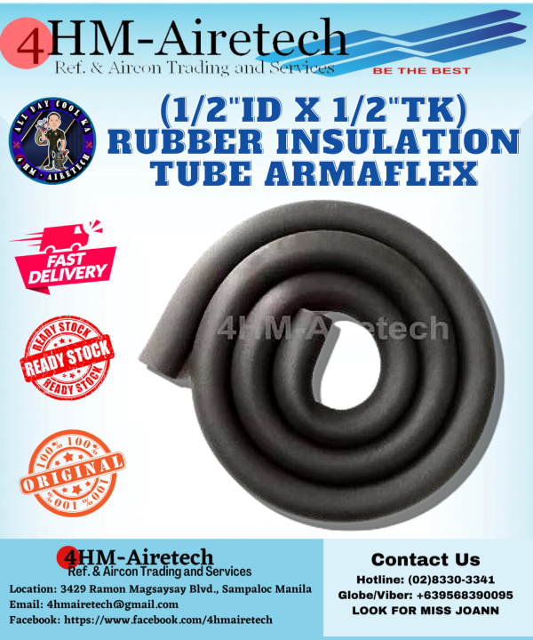 4HM Class 1 Armaflex Rubber Insulation Tube Lazada PH