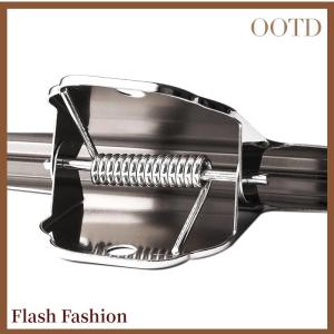 [Falsh F] Stainless Steel Round Steel Clip Strong Multi-size Mountain Clip Metal Dovetail Clip Paper Clip Stationery