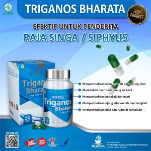 TRIGANOS - Obat Herbal Sipilis Raja Singa Gonore dan Kencing Nanah KENCING SAKIT- 100% ORIGINAL BHARATA
