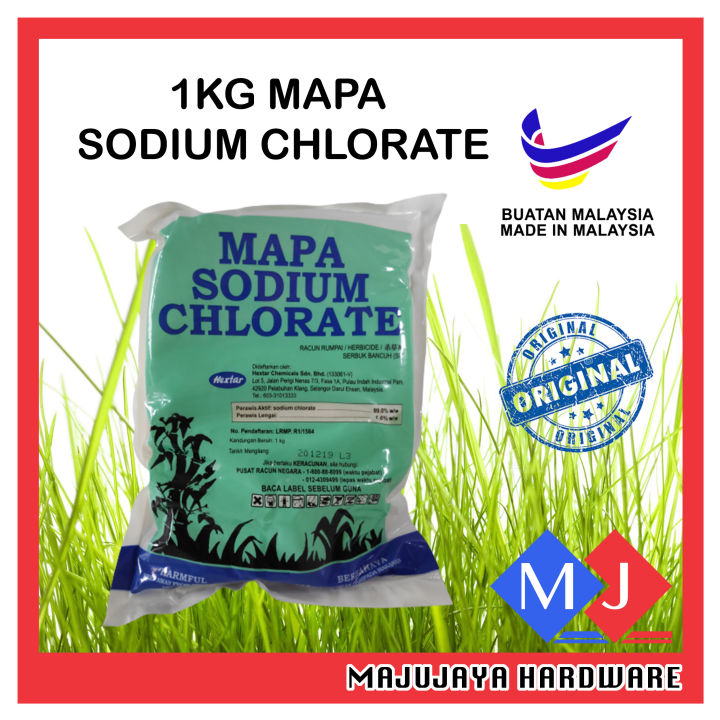 Mapa Solvent MAPA Sodium Chlorate 99% Herbicide Mixture Garam Campuran Mapa Sodium ...