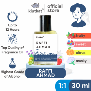 RAFFI AHMAD by KIUTKAT - Parfum Pria Original Isi 30ml | Searah RAFFI