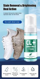 Shoe Protector Sneaker White Cleaner/Cleaning Whitening Fresh Scent Home Use Shoe Care For Men Women/Foam Cleaner White Shoes
