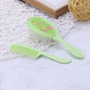 Newborn Baby Hairbrush Soft Baby Comb for Head Scalp Tool Set Mini Portable Hair Brush Infant Comb Baby Care