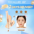 PINKFLASH Waterproof 2-in-1 Dual-Shade Concealer Full Coverage Foundation Brighten Matte Lightweight Conceal Dark Circles Scar Acne. 