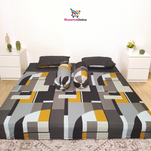 Sprei Set Fitted 180x200 | 160x200 | 120x200 Motif Minimalis Aesthetic
