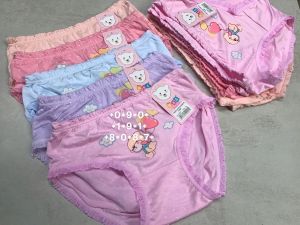 Combo 5 quần sịp tam giác cho bé gái chất cotton cao cấp co giãn mềm mại 9kg đến 37kg Te4001 nội y Marketonline