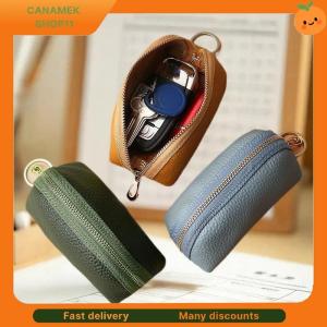 ❣️❣️❣️ PU Leather Car Key Case Men Women Wallets Housekeeping Keys Covers Zipper Storage Pouch Card Bags