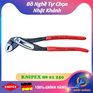 Kìm Nước Mỏ Quạ Alligator® 250mm Tay Đỏ KNIPEX 88 01 250 - NHẬT KHÁNH [chính hãng Đức/Germany giá rẻ]