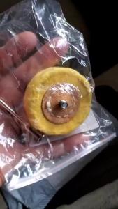 WH Steel Polish Cloth Wheel Useful Abrasive Mop Buffer 50mm Head Buffing Accessory Rotary Buffing Cloth Wheel
