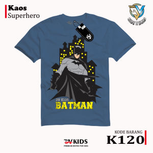 Kaos Anak Super Hero Bahan Tidak Menerawang Adem Harga Murah