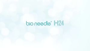 Bio Needle H24 Derma Stamp Micro Needle Adjust Needle Length 0-1.5mm Face Skin Care Beauty Tools for Beard Growth Hair Regrowth Treatment