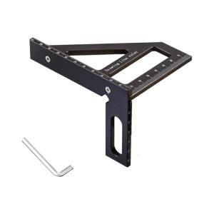Adjustable Woodworking Protractors 45/90Degree Angles Finder Precise Measurement Tool For Engineers And Craftsmen