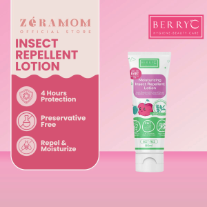 ZÉRA Mom - BerryC Moisturizing Insect Repellent Lotion Natural Formula Safe for Kids Insect-Control Lotion 80ml