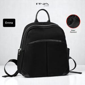 Peonia PNA EMMA Water Resistant Ransel  Tas Wanita Pria Punggung  Kantor Kerja Sekolah Kuliah Outdoor Trendy Fashion Style Travel Casual Backpack Anak Remaja Perempuan Selempang Cewek Bag
