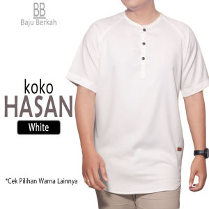 Baju Koko Hasan: Koko Kurta Pakistan & Baju Koko Lengan Pendek