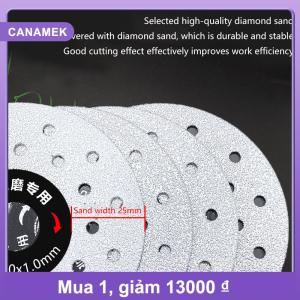 【CANAMEK】 1 cái Tấm sứ gốm gạch đá cẩm thạch mỏng cắt lưỡi đĩa cho máy đá cẩm thạch góc máy mài 4 100 mét kim cương khô cắt đĩa