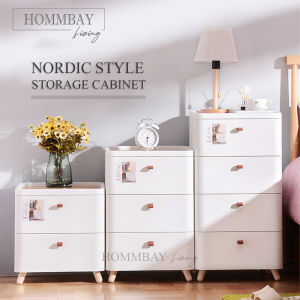 LAST PIECE ! 70% OFF ! HOMMBAY Living MIZU Series 2 Tier 52cm / XL size / Bedside Drawer / Storage Cabinet / Bedside Table / Chest Drawers