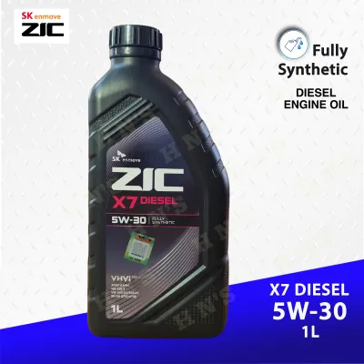 SK ZIC X7 DIESEL 5W-30 Fully Synthetic Motor Oil ( 1 Liter )