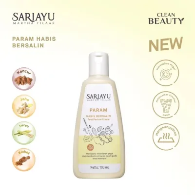 SARIAYU SARI AYU Holistik Series 100ml Krim Tapel/Param/Pilis Habis Bersalin - Post Partum Cream