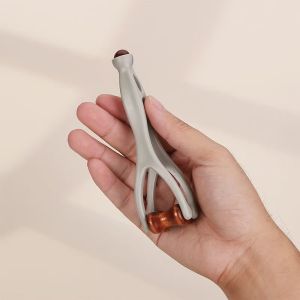 VINTLOOK Hand Finger Massage Roller with Wooden Ball for Acupressure and Meridian Therapy