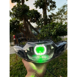Reflektor Lampu depan smash lama old biled led