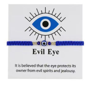 กําจัดความชั่วร้าย เครื่องประดับผู้หญิง เชือกมือ ชิ้นส่วนสีทอง ลายตาสีน้ำเงิน ดวงตาปีศาจสีชมพู เชือกเส้นคู่ สร้อยข้อมือผู้หญิง ตกแต่ง ถักด้วยมือ ความปลอดภัย กําไล ชายหนุ่มและหญิงสาว วันที่ เครื่องประดับมือ