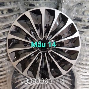 (1 chiếc) Ốp chụp mâm lazang 16 chấu thể thao nhập khẩu cao cấp