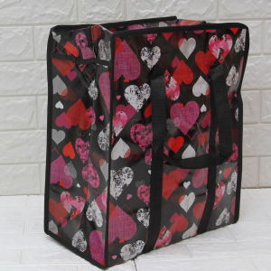 Tas Karung/Tas Belanja/Laundry Bag Ukuran 45x50 cm WARNA/MOTIF RANDOM