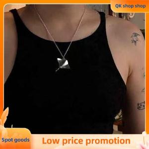 ✨QK shop✨ Personalized Simple Unique Devil Fish Manta Ray Pendant Necklace Clavicle Chain