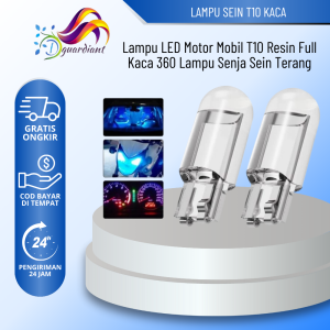 LED T10 RESIN LED T10 KACA FULL 360 LAMPU SENJA LAMPU PLAT LED SPEEDO