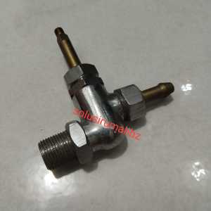 KRAN SETRIKA UAP 2 SELANG 1 DRAT KOMPOR STRIKA UAP BOILER VALVE