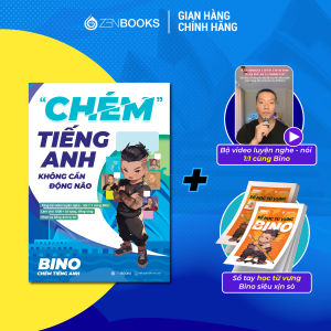 Sách - Chém Tiếng Anh Không Cần Động Não - Bino