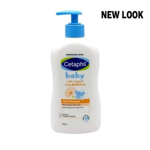 ✅[SG In Stock]✅ Cetaphil Baby Gentle Wash & Shampoo with Glycerin & Panthenol (400ml) 24-hour baby protection