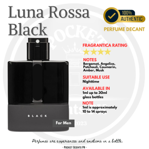 Luna Rossa Black - 1ml to 30ml - [PERFUME DECANT]