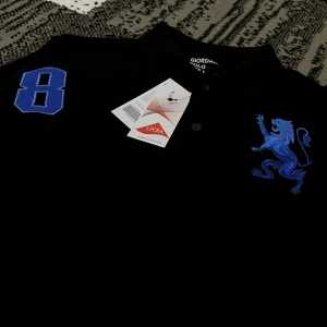POLO SHIRT 3D LION GIORDANO PREMIUM QUALITY BAHAN ADEM DAN TEBAL
