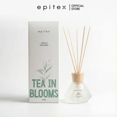Epitex Tea in Blooms Reed Diffuser 100ml - Tea-inspired Fragrance