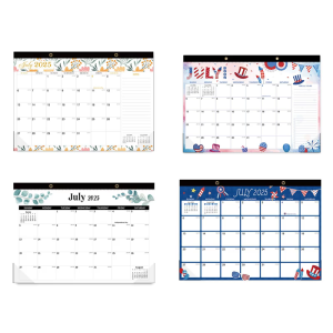 2Pcs 2025 Wall Hanging Calendar Monthly Calendar Planner 18 Month Referances from 07/2025 to 12/2026 for Office School